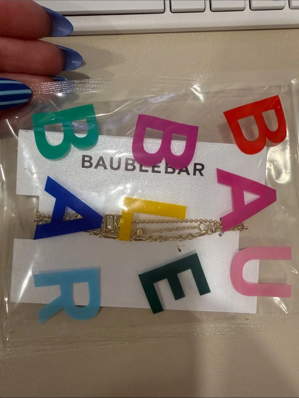 BaubleBar Cosette Waterproof Bracelet Set